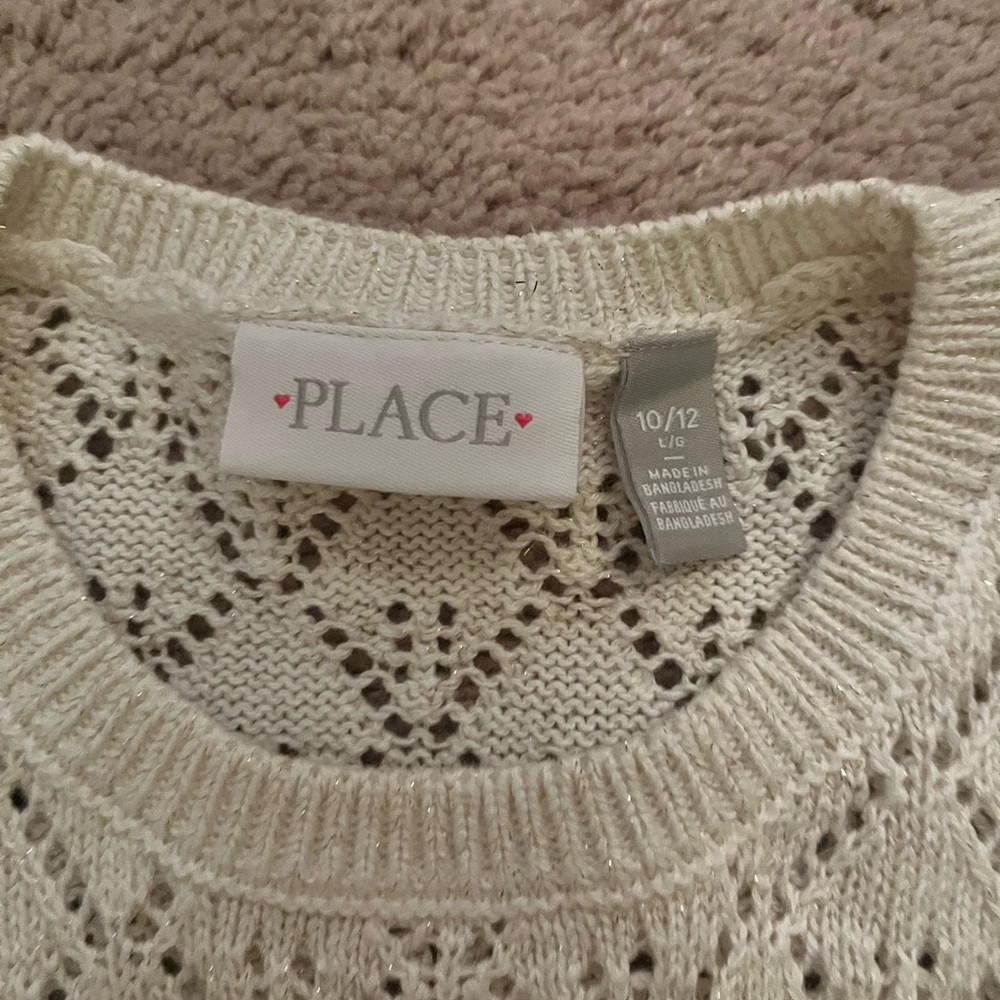 Girls sweater size 10/12 - Picture 2 of 2